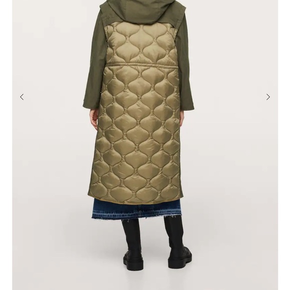 Detachable gilet parka - Picture 4 of 6